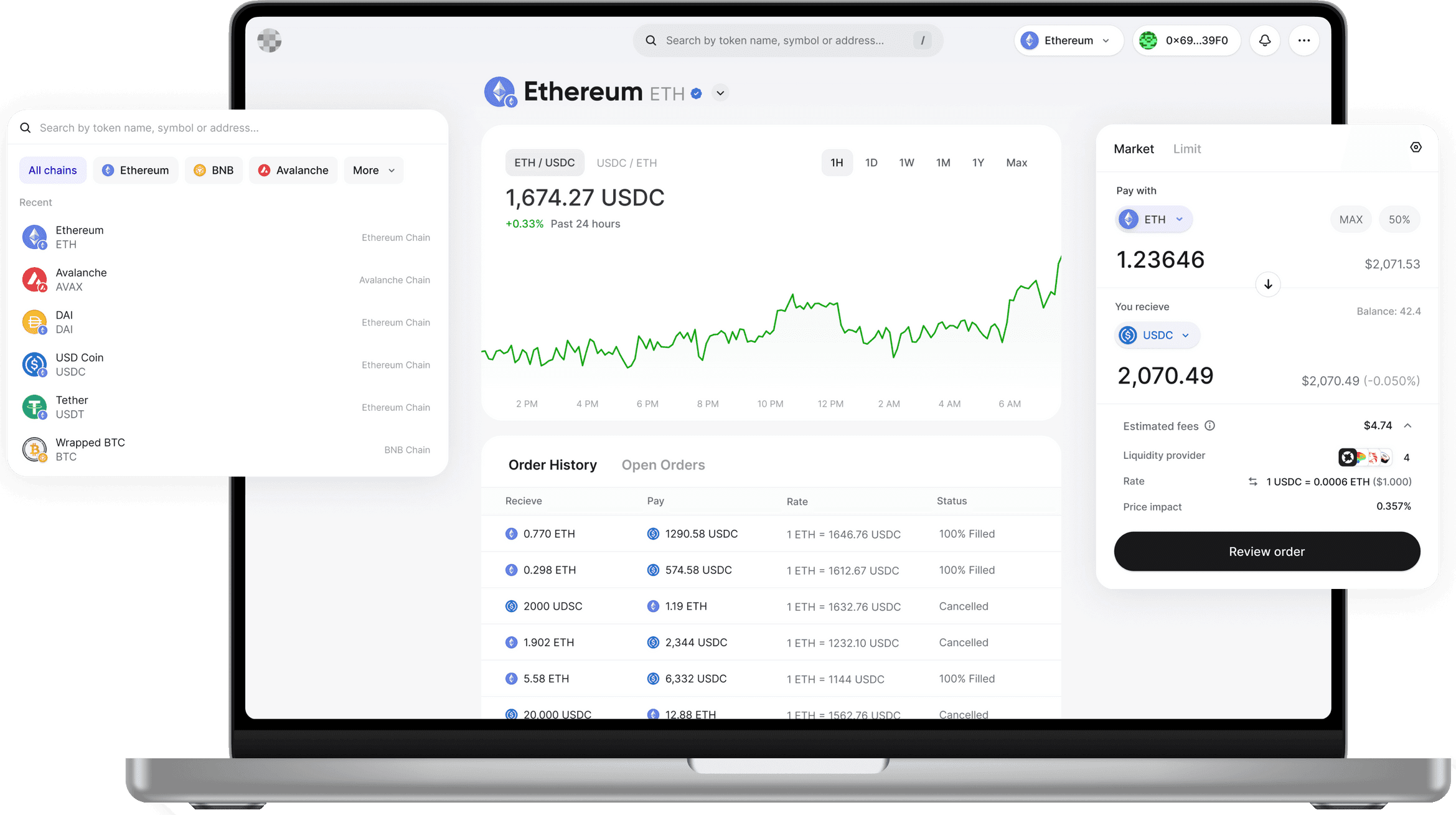 SplitFi Dashboard